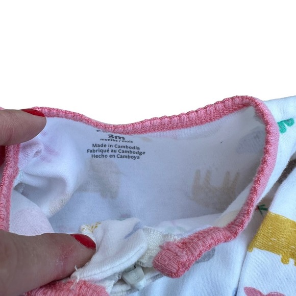 Carter’s Baby Clothes Bundle 3 Months Onsies Outfits Soft Footies - Picture 11 of 12